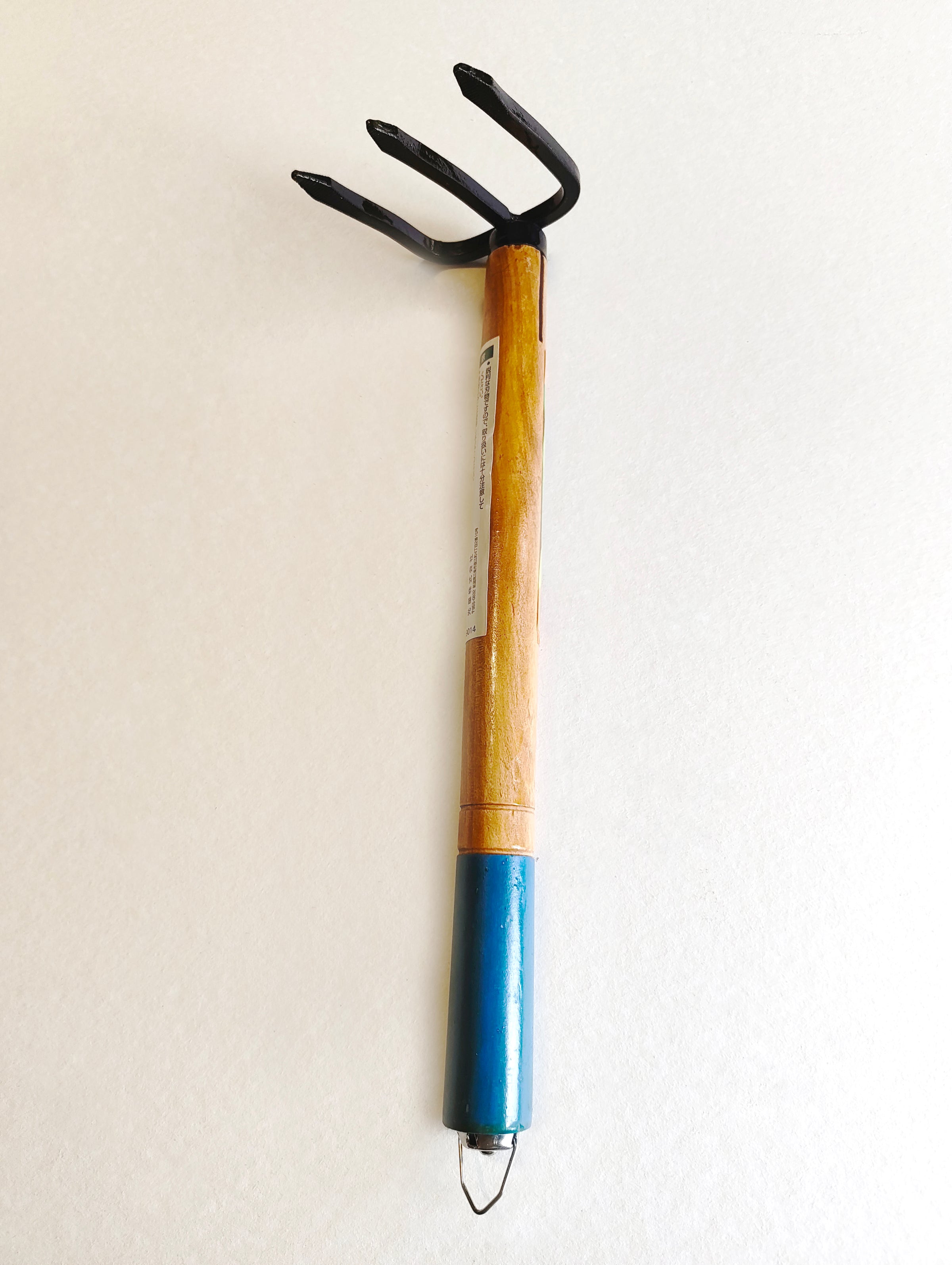 Petit râteau de jardinage japonais 3 griffes 300mm
