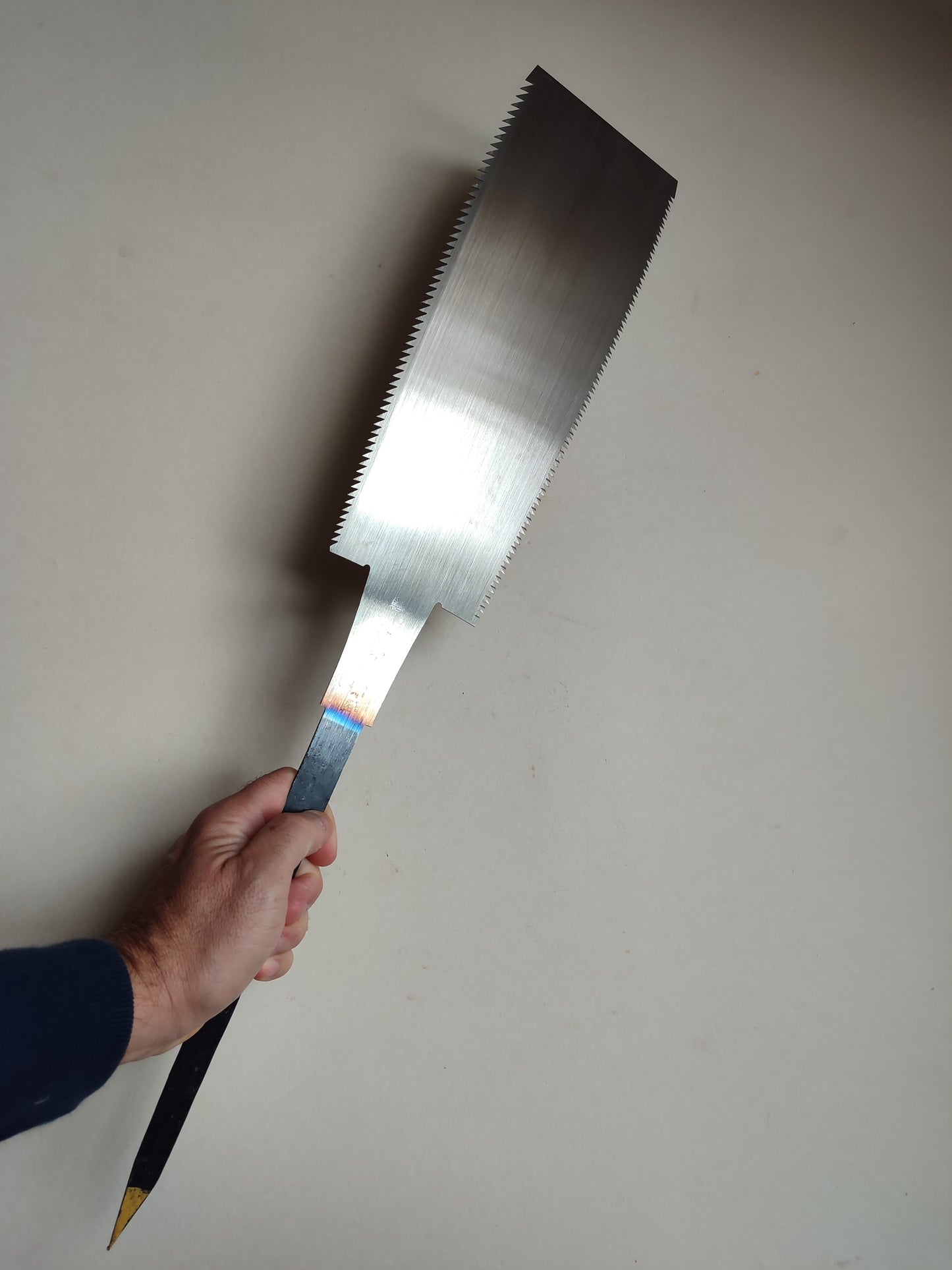 Rare scie japonaise forgée "Anahiki Nokogiri" 300mm "Kojiro Miyano"