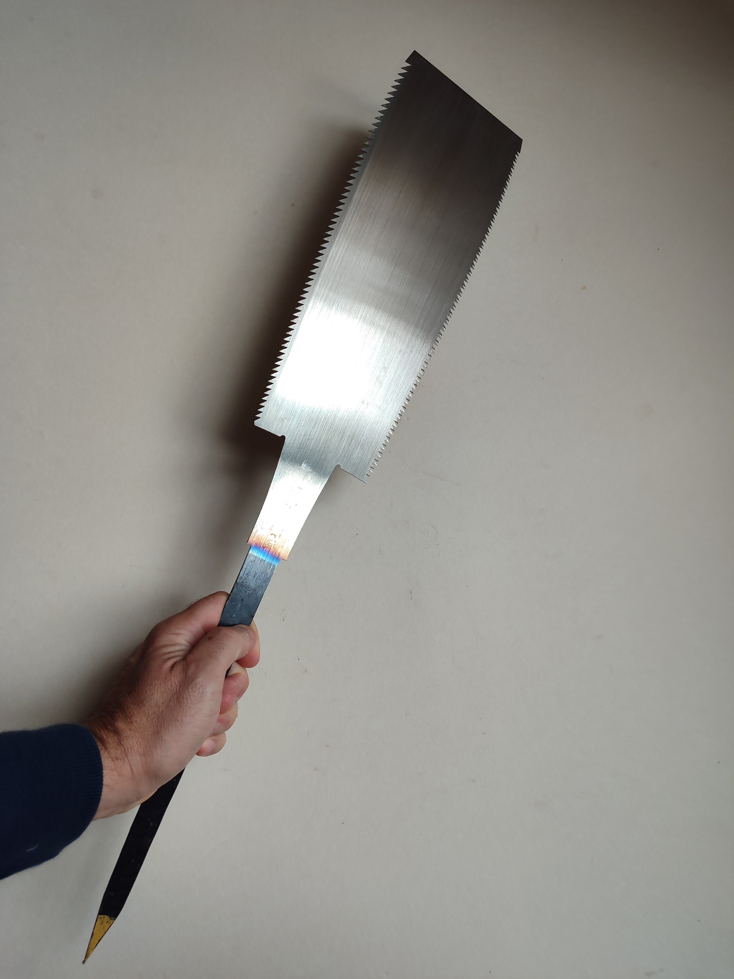 Rare scie japonaise forgée "Anahiki Nokogiri" 300mm "Kojiro Miyano"