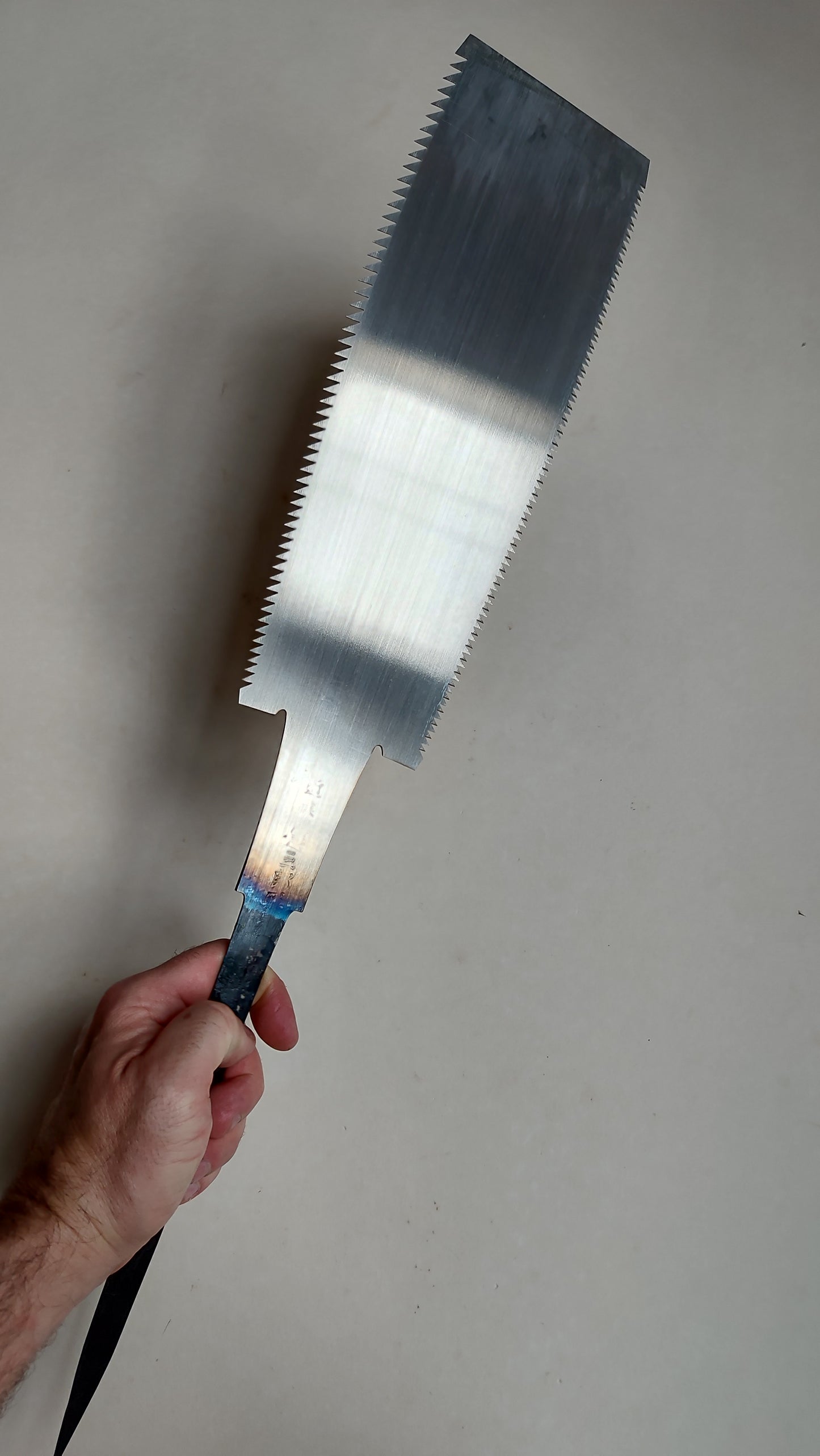 Rare scie japonaise forgée "Anahiki Nokogiri" 285mm "Kenzaburo Kondo"