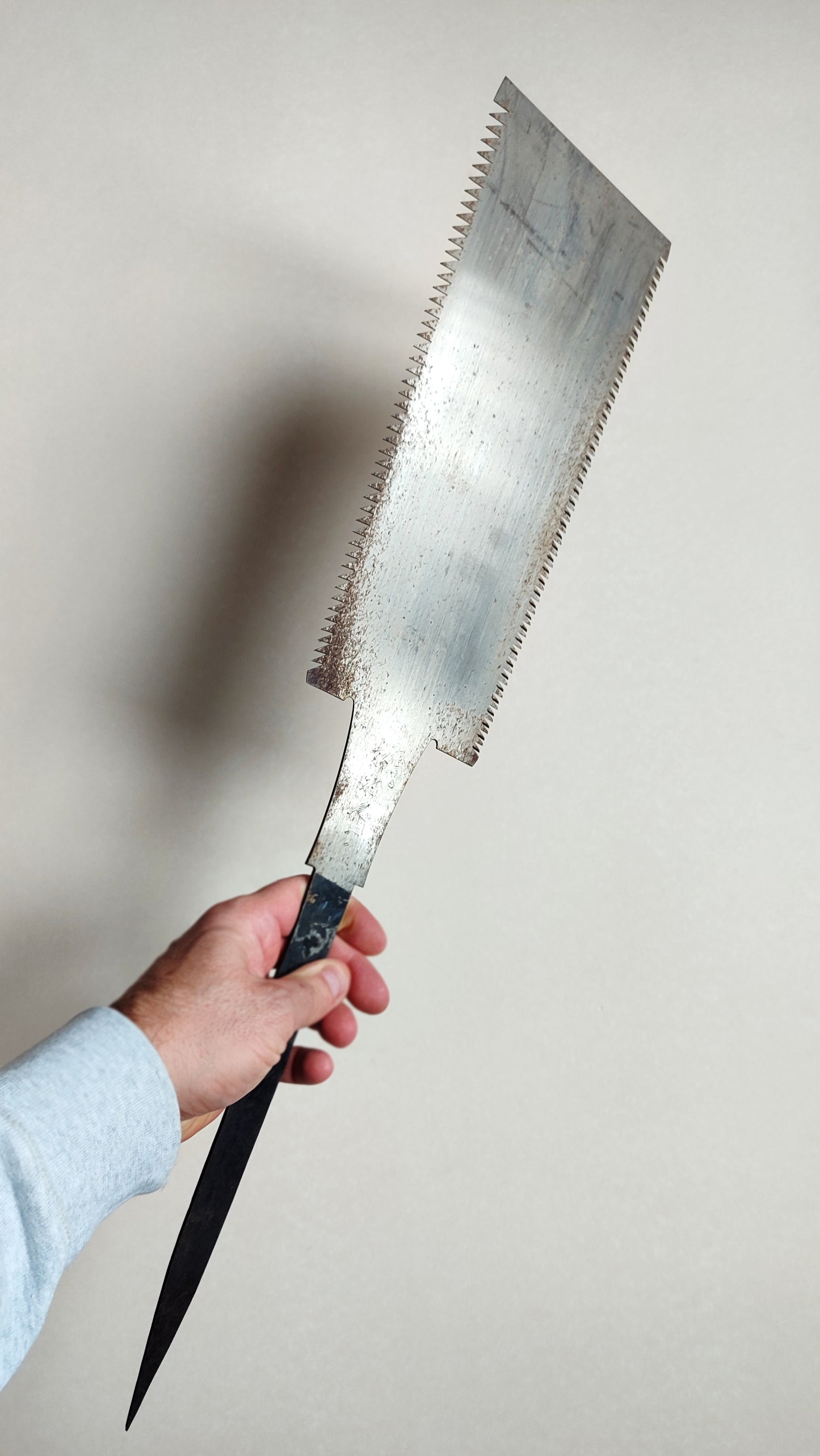 Grande scie japonaise NOS forgée "Ryoba" 300mm classe:C