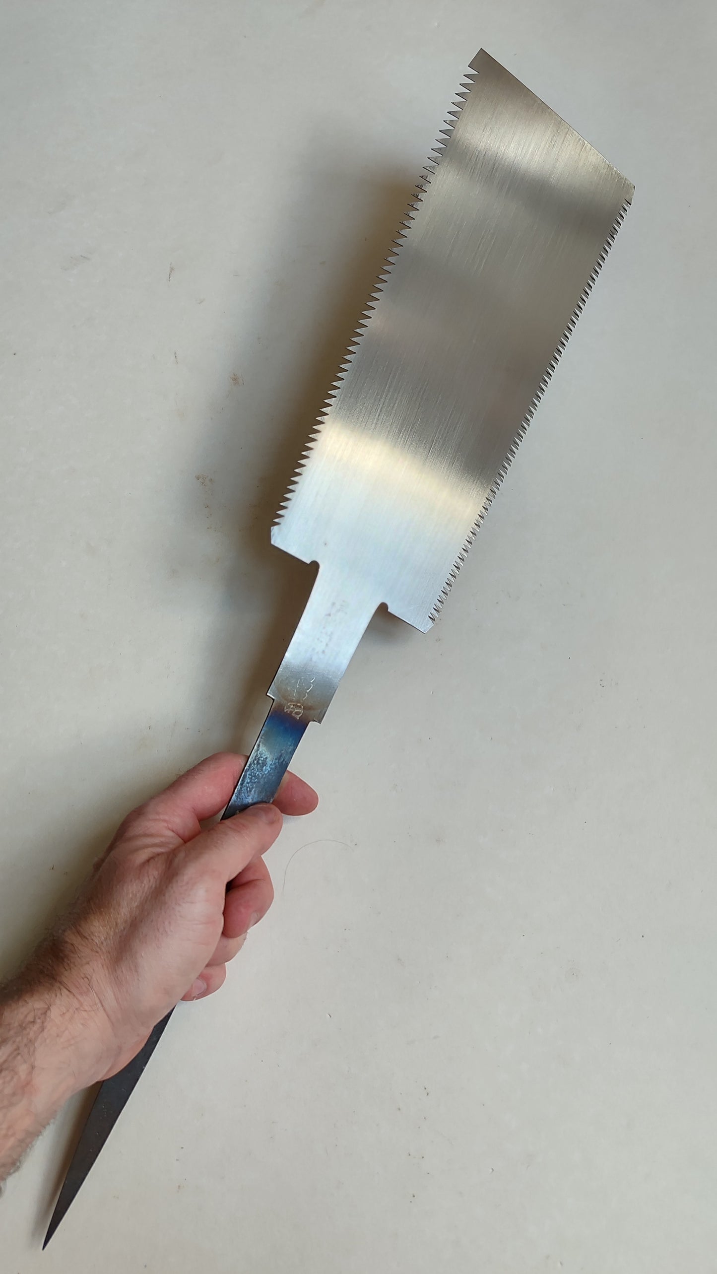 Beautiful Japanese forged saw "Ryoba" 270mm "Masao Shibuya"