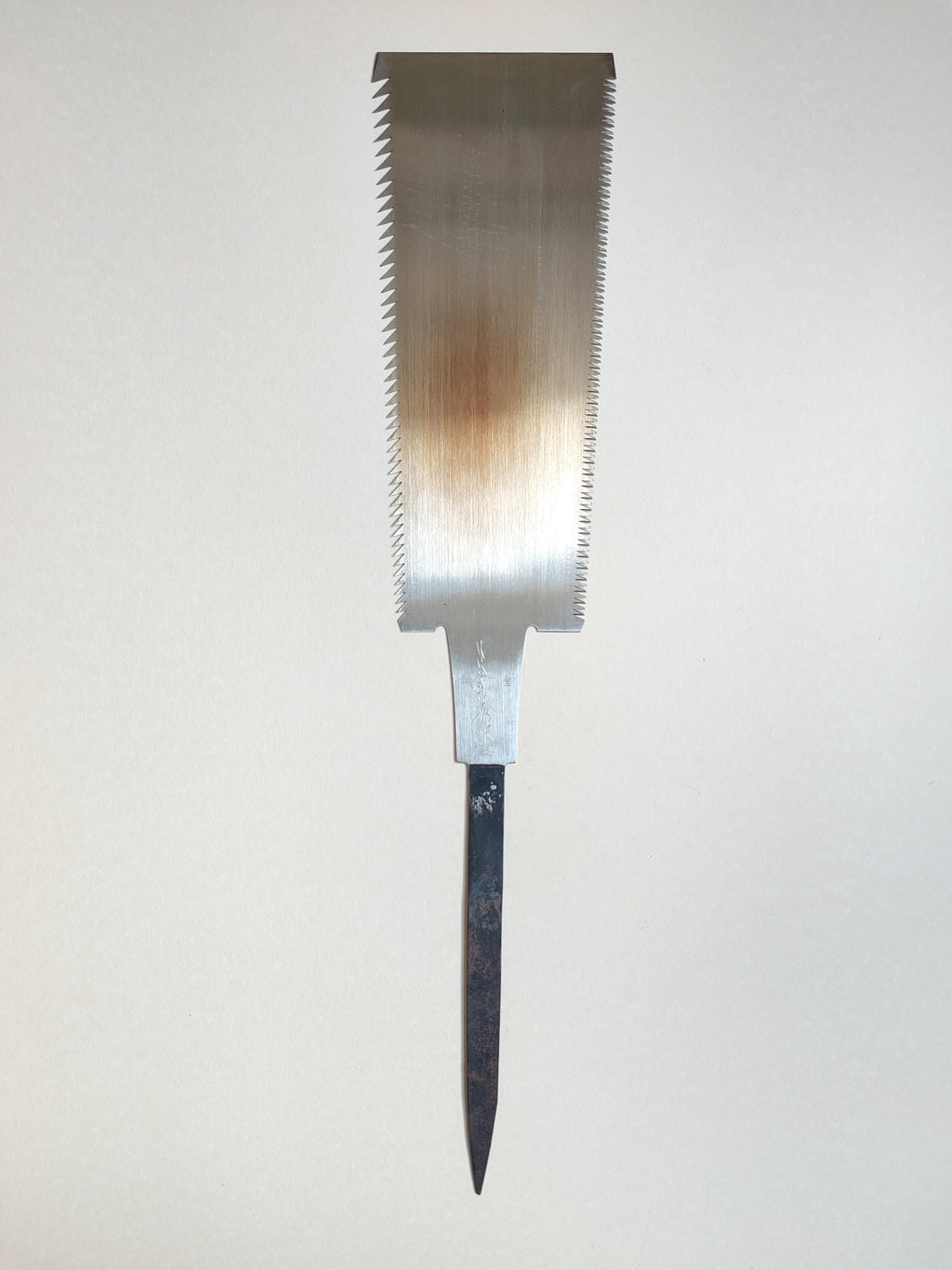 Grande scie japonaise forgée "Ryoba" 280mm "Tamijito Nakaya"