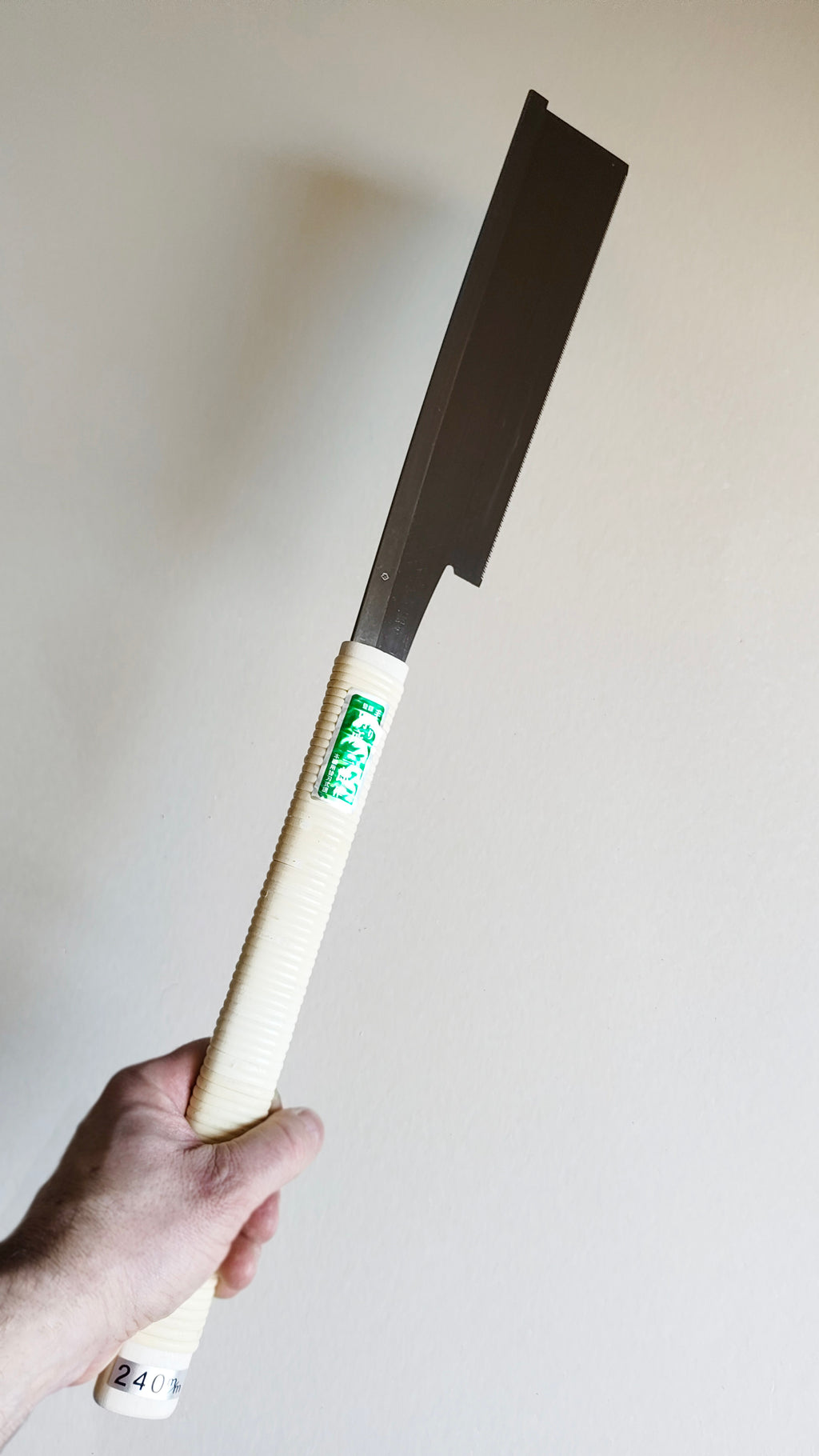Scie japonaise "Dozuki" 240mm "Hishika" sens du fil