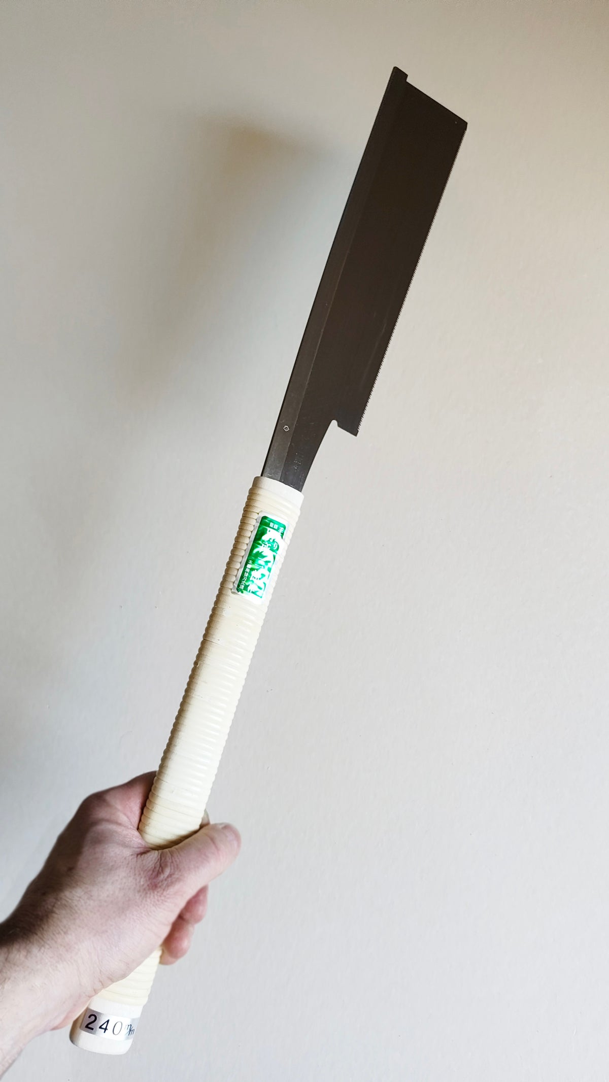 Scie japonaise "Dozuki" 240mm "Hishika" sens du fil