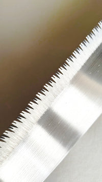 Scie japonaise vintage forgée "Kataba" 270mm "Heisuke Karasawa" bois durs