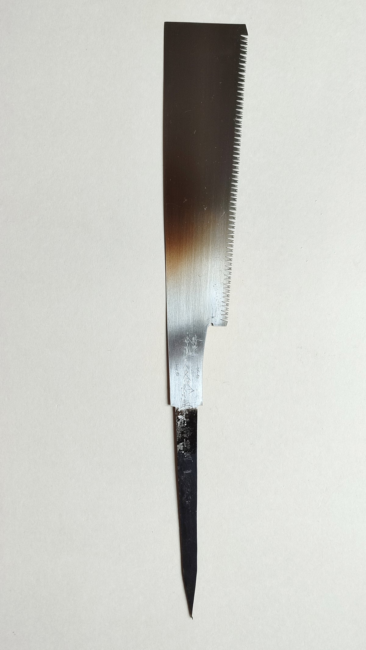 Scie japonaise vintage forgée "Kataba" 240mm "Heisuke Nakaya"