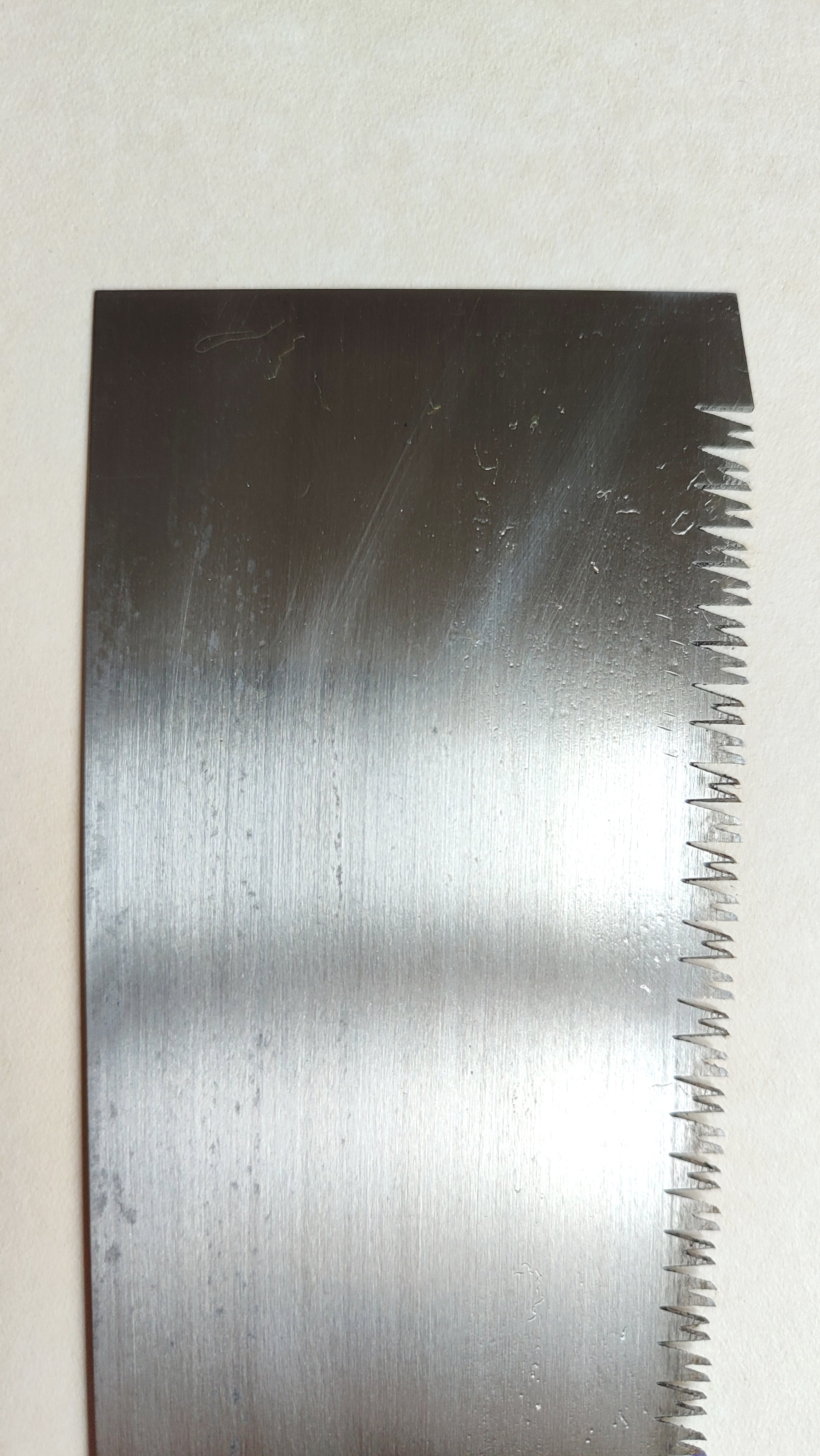 Scie japonaise vintage forgée "Kataba" 270mm "Heisuke Nakaya" bois durs