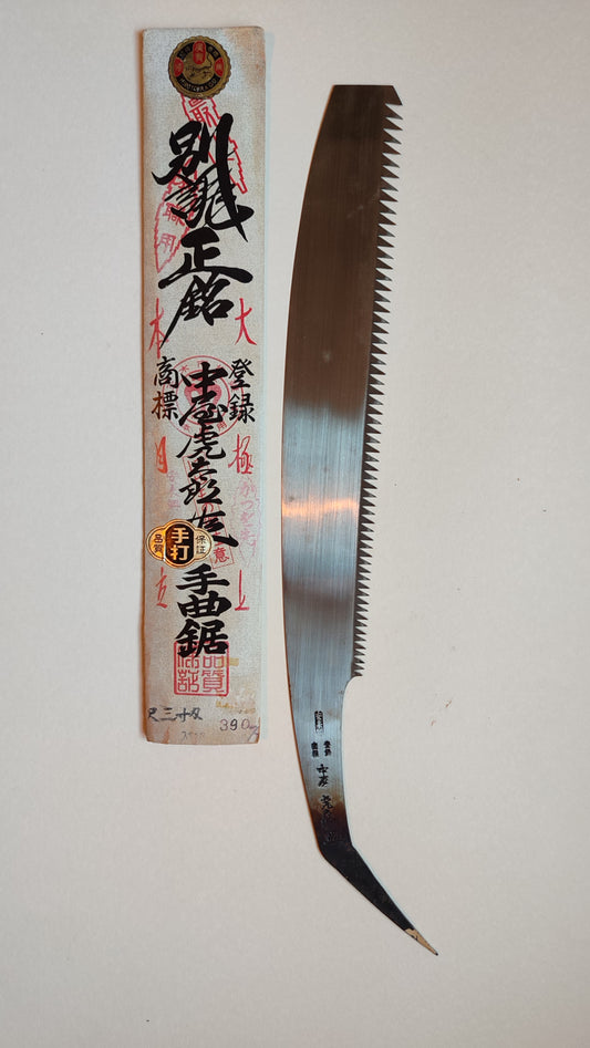 Scie Japonaise forgée "Nokogiri" 390mm "Misaka Hyojo"