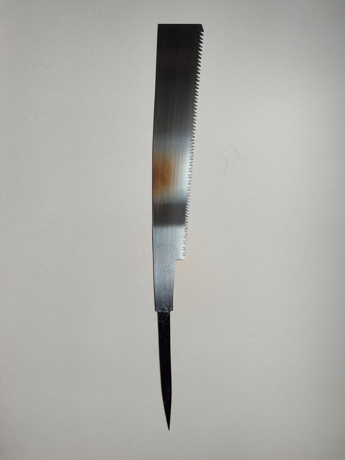 Très grande scie japonaise forgée "Temagorii-nokogiri" 450mm "Unokichi"