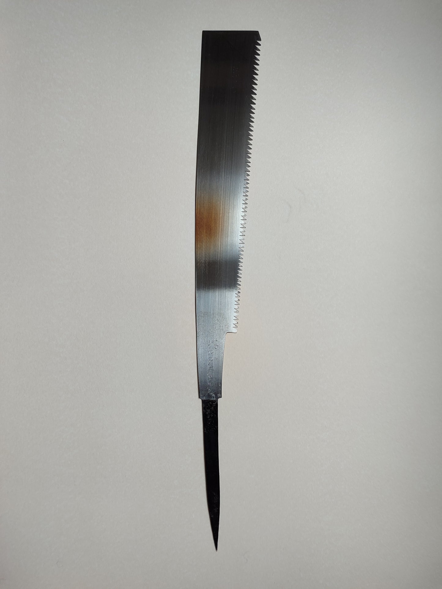 Très grande scie japonaise forgée "Tatebiki-nokogiri" 450mm "Unokichi"