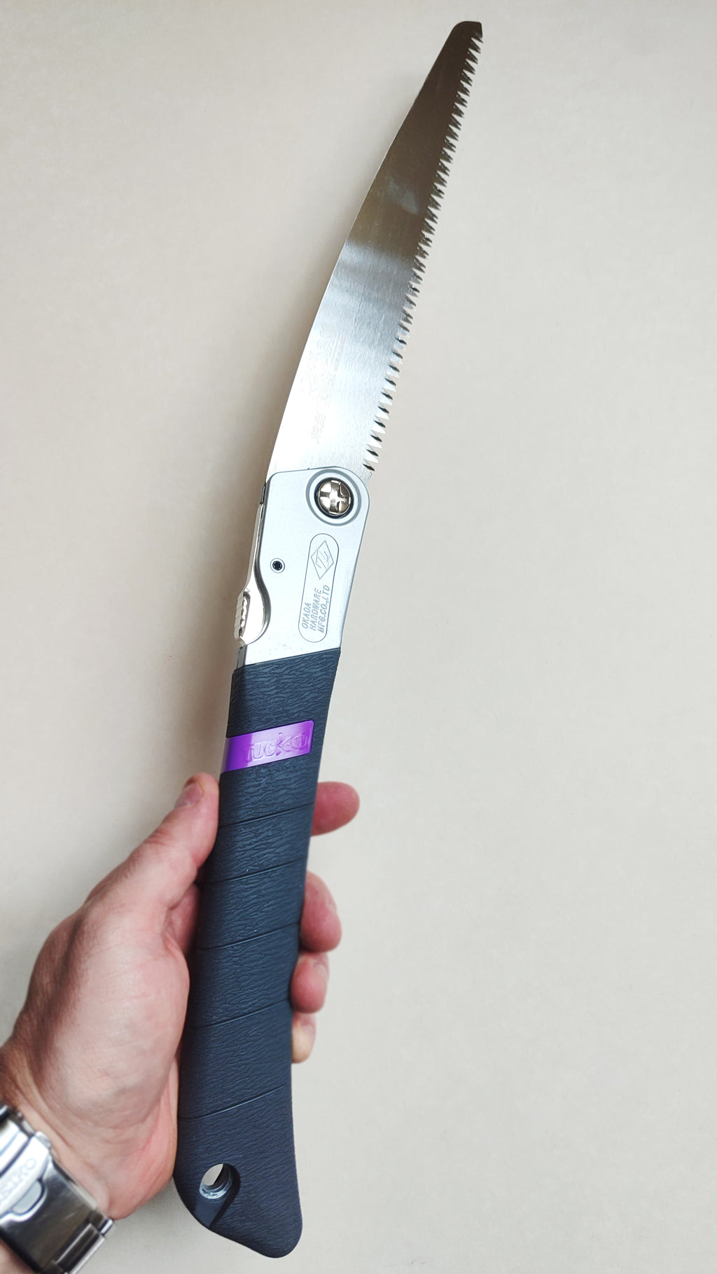 Scie japonaise pliable compact "Tuck-in" 240mm Z-saw