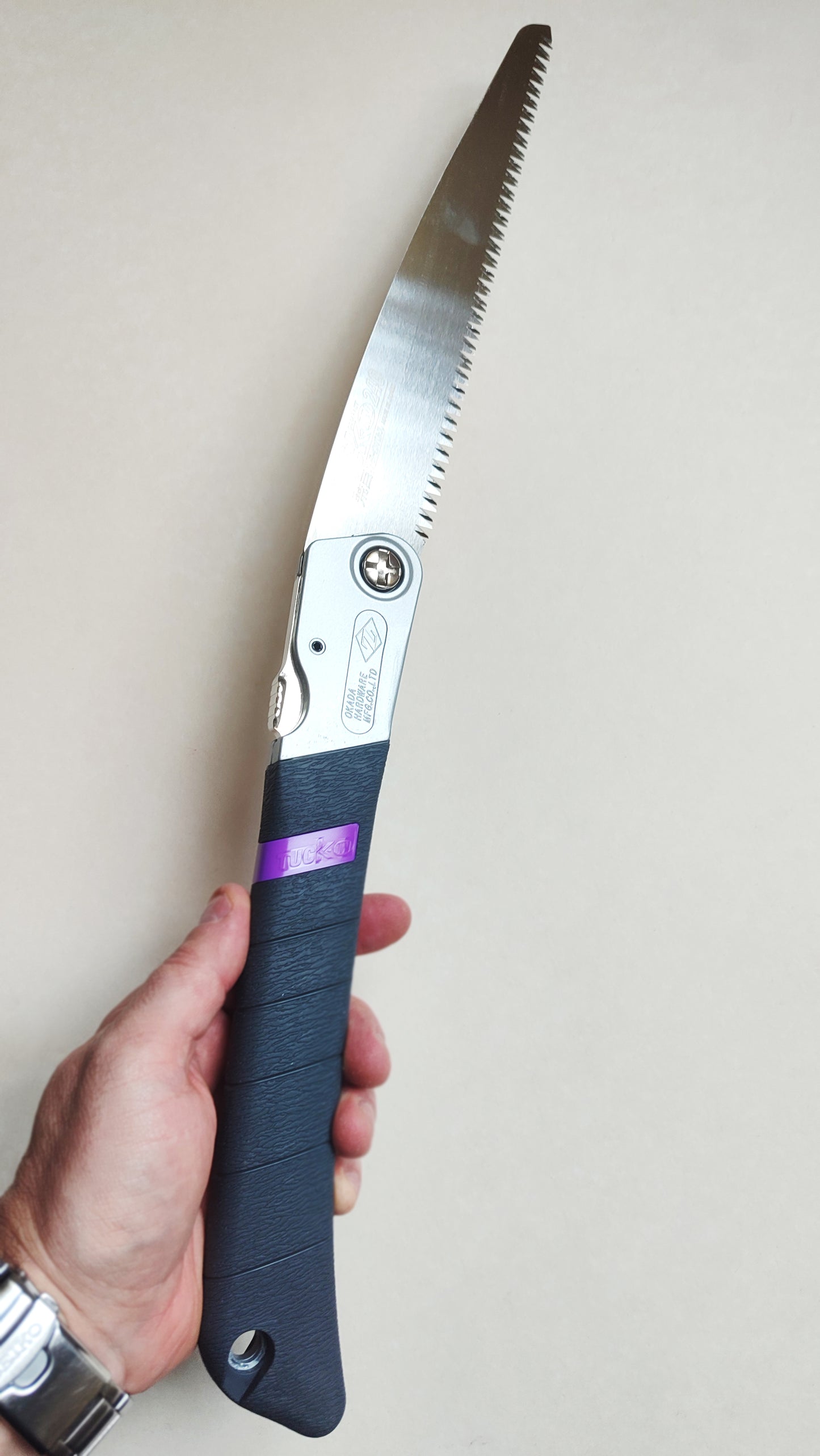 Scie japonaise pliable compact "Tuck-in" 240mm Z-saw