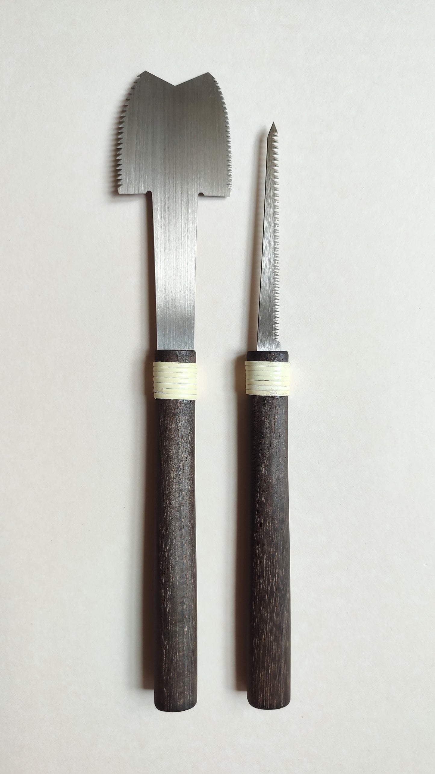 Duo de petite scies japonaises "Azebiki & Kugihiki" 65/120mm "Hishika"