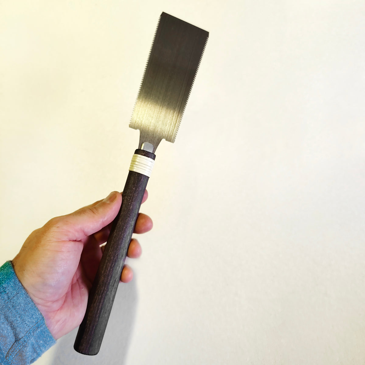 Petite scie Japonaise Ryoba 120mm Hishika