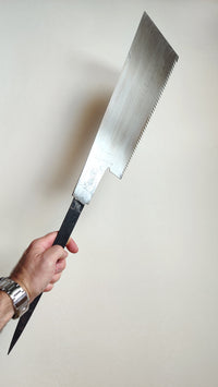 Grande scie japonaise NOS forgée "Tatebiki-nokogiri" 350mm ripcut