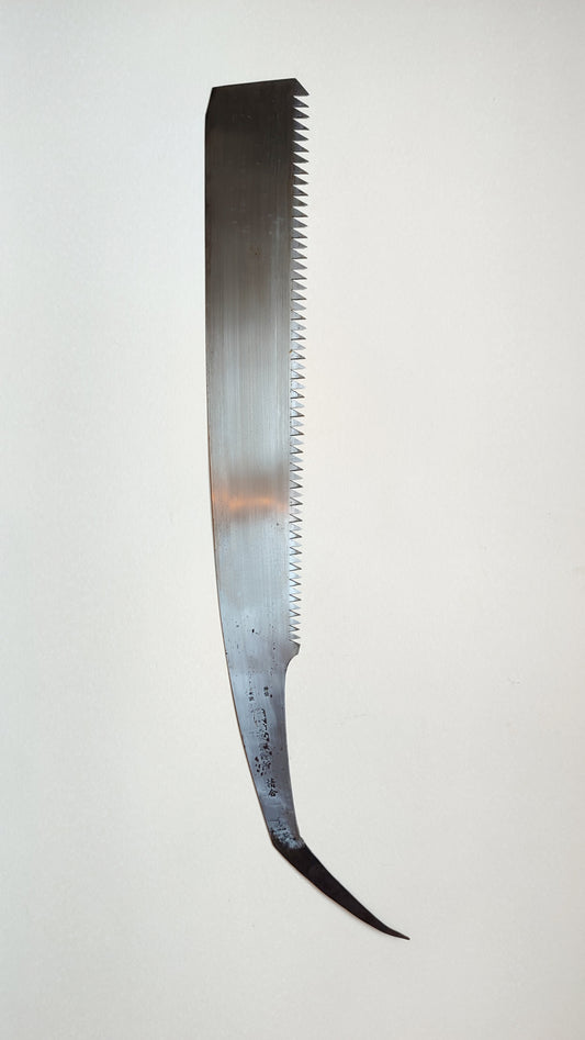 Très grande scie japonaise forgée "Temagori-nokogiri" 530mm "Misaka Hyojo"