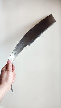 Très grande scie japonaise forgée "Temagori-nokogiri" 530mm "Misaka Hyojo"