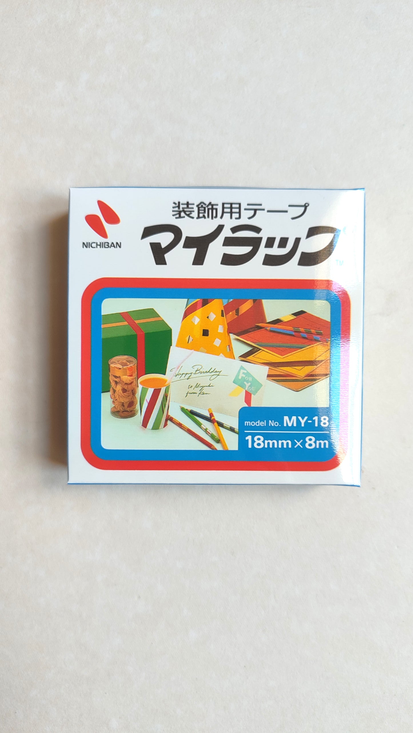 Scotch métallique miroir "Kezuroukai" 18mm X 8M "Ichiban"