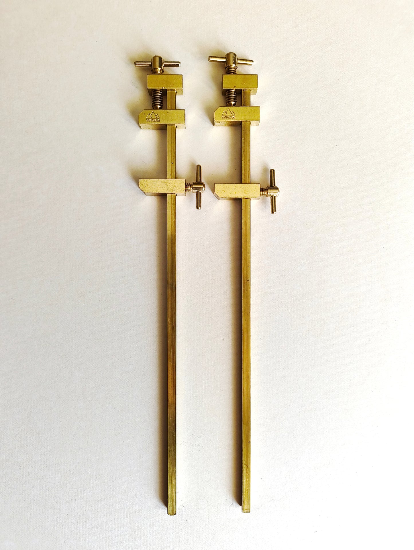 Paire de serre-joints japonais "Hatagane" laiton 150 - 300mm