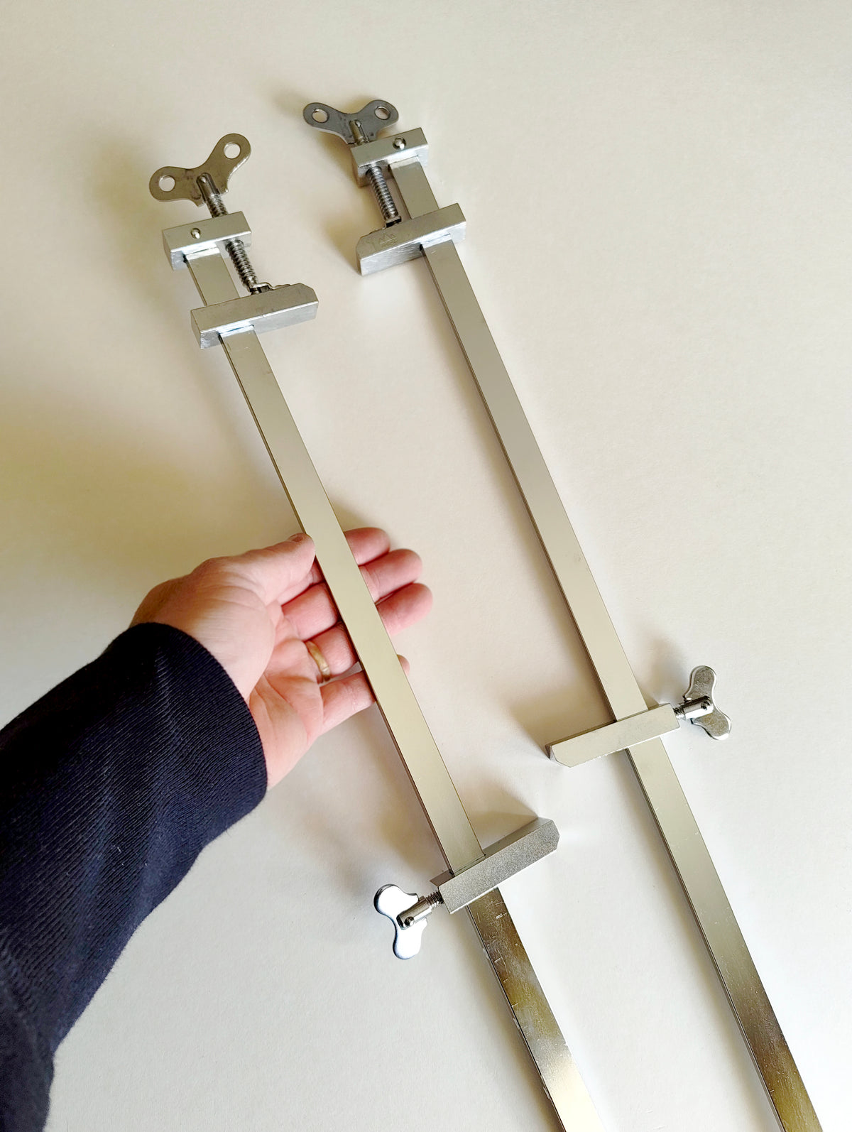 Paire de serre-joints japonais "Hatagane" 600mm