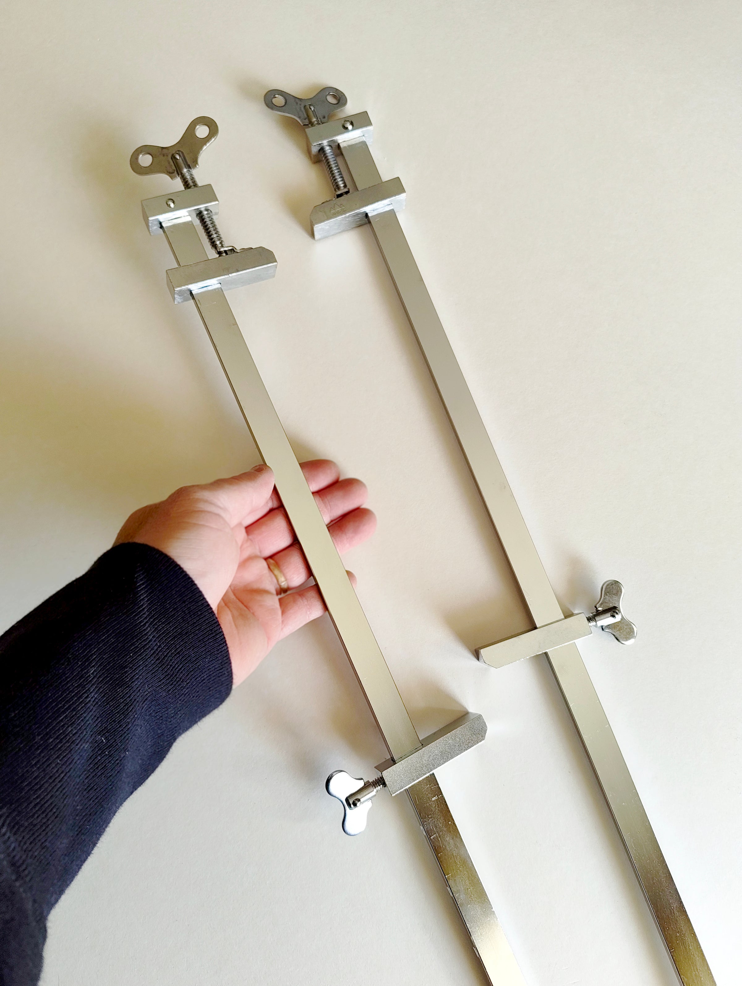 Paire de serre-joints japonais "Hatagane" 600mm