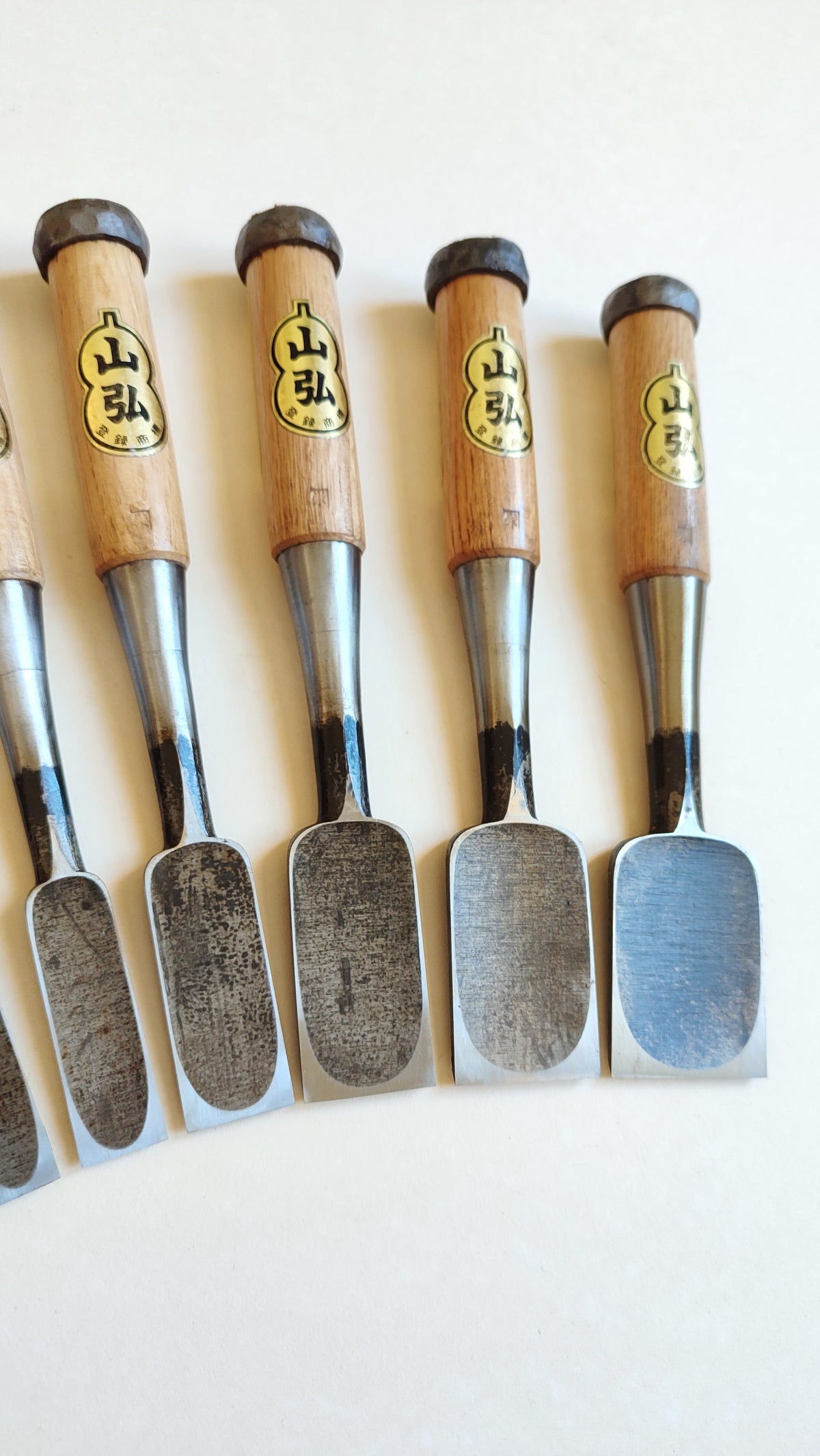 Japanese Scissors Set "Oire Nomi" 3, 6, 9, 12, 15, 18, 24, 30, 36, 42mm "Yusuke"