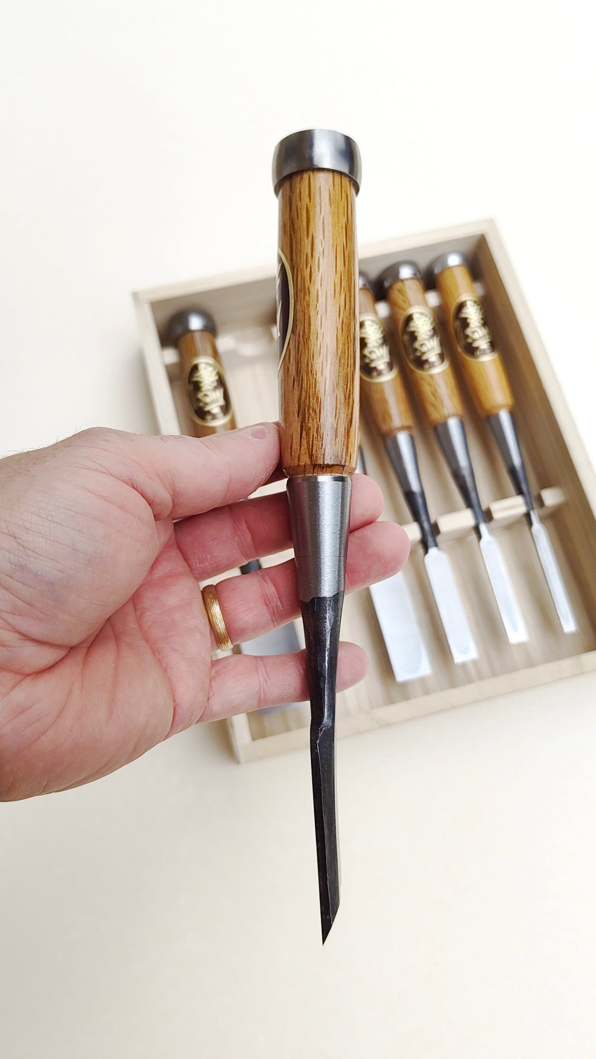Set de Ciseaux Japonais "Oire Nomi" 6, 9, 12, 24, 30mm "Yasugi"