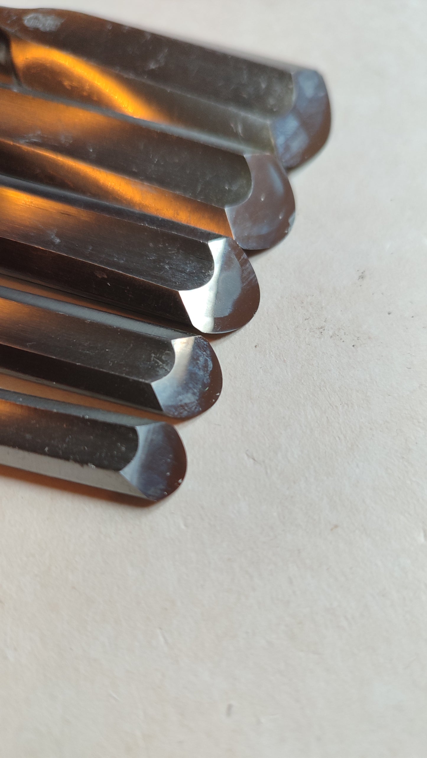 Set de gouges japonaises "Sotomaru Nomi" 9, 12, 15, 18, 24mm "Kenshin"