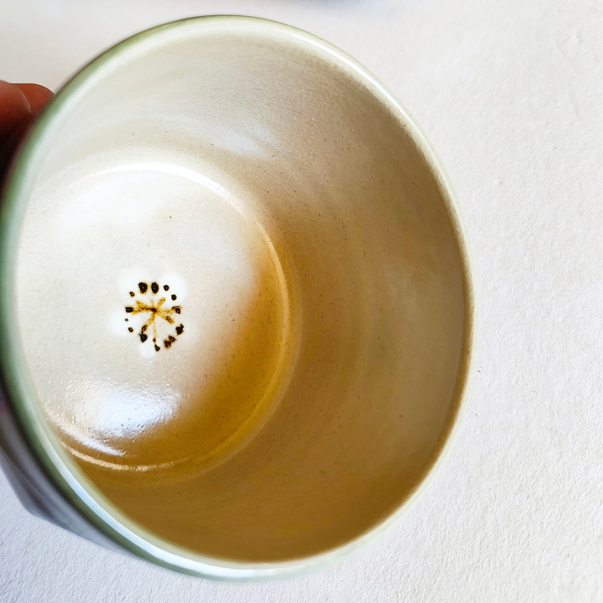 Tasses à thé de style Oribe 70mm Shoichi Takogawa