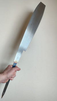 Longue scie japonaise forgée "Anahiki-nokogiri" 480mm "Akihiro Uchitora"