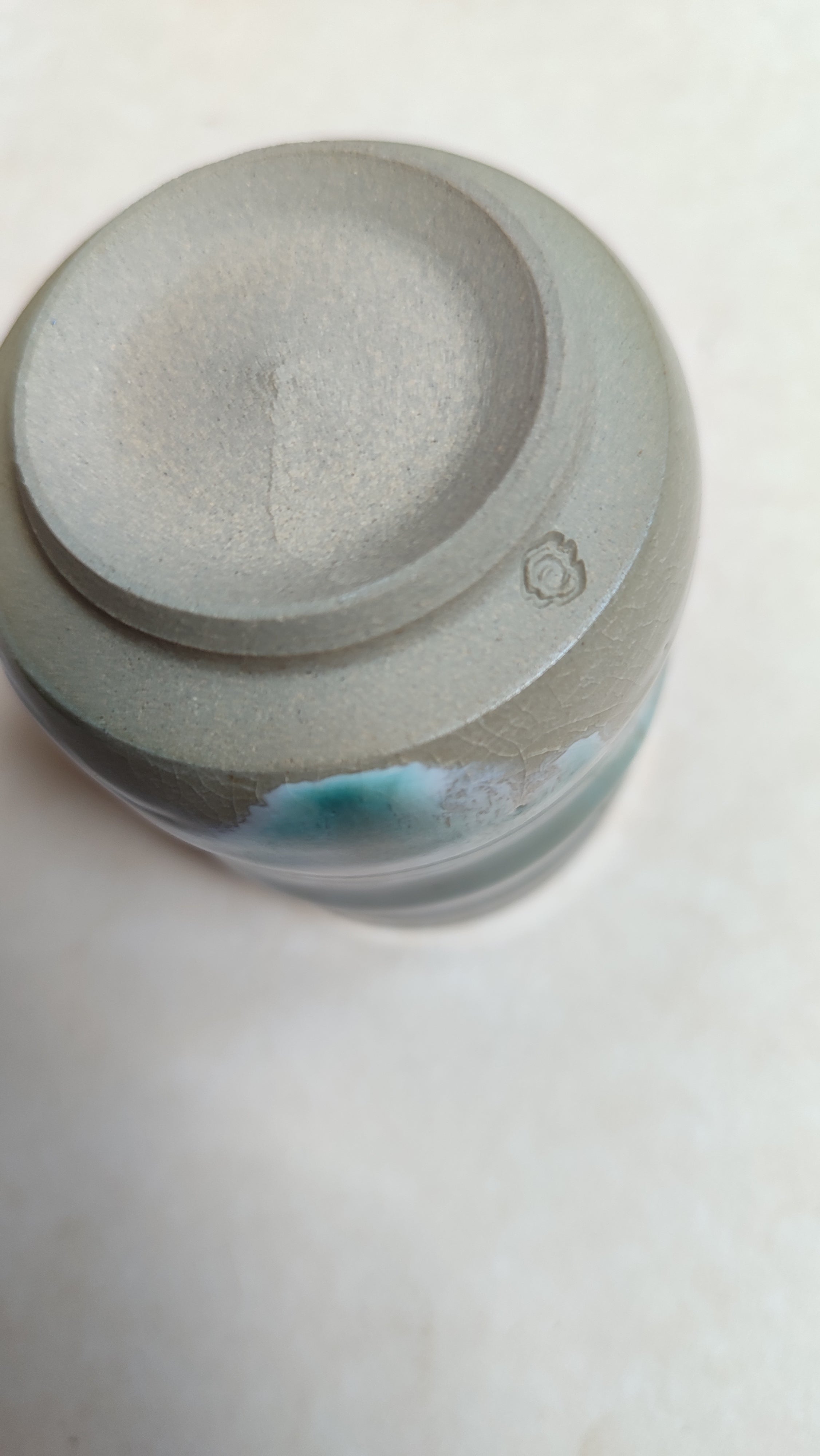 Tasse à thé céramique de style "Mino" 75mm "Higuchi Tozo"