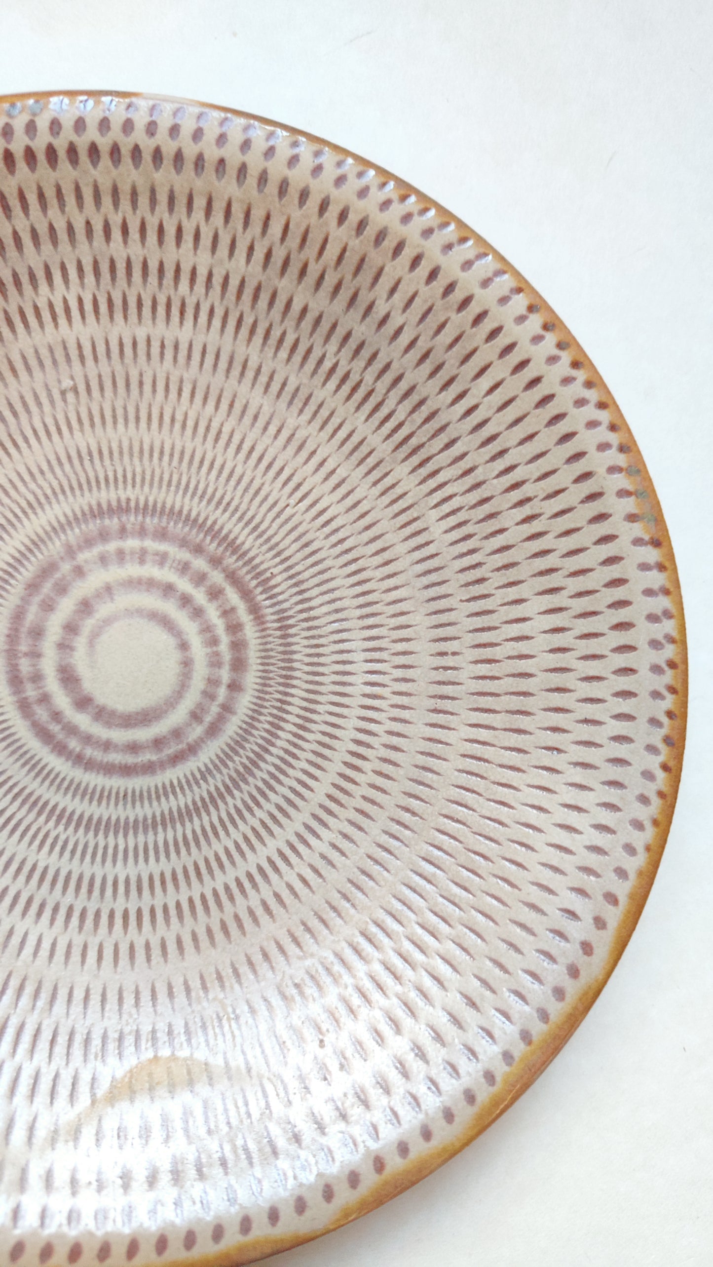 Trio d'assiettes céramique de Oishiwara 188mm