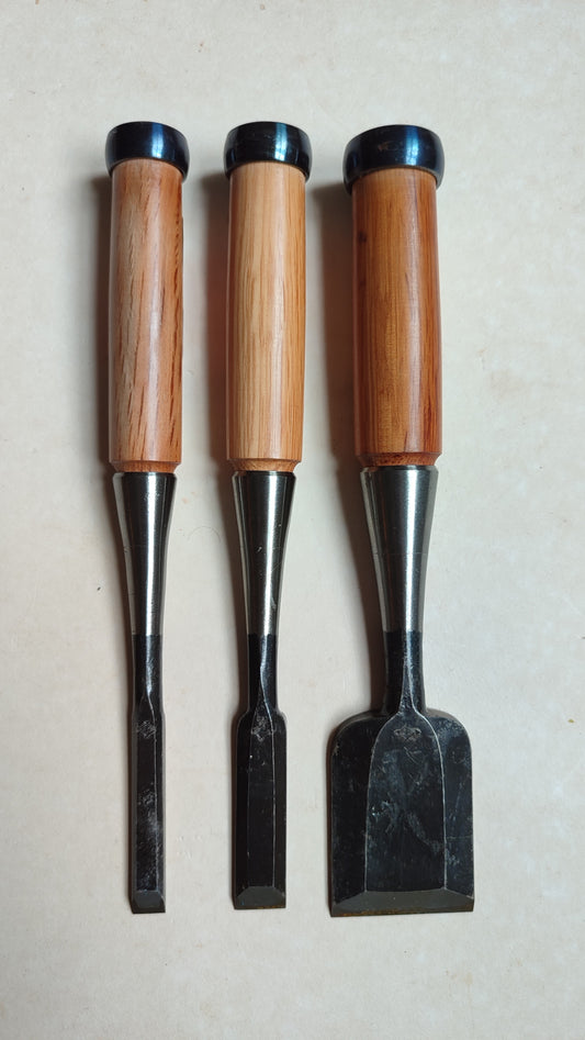 Trio de ciseaux japonais "Oire nomi" 9, 15, 42mm "Toshiro"