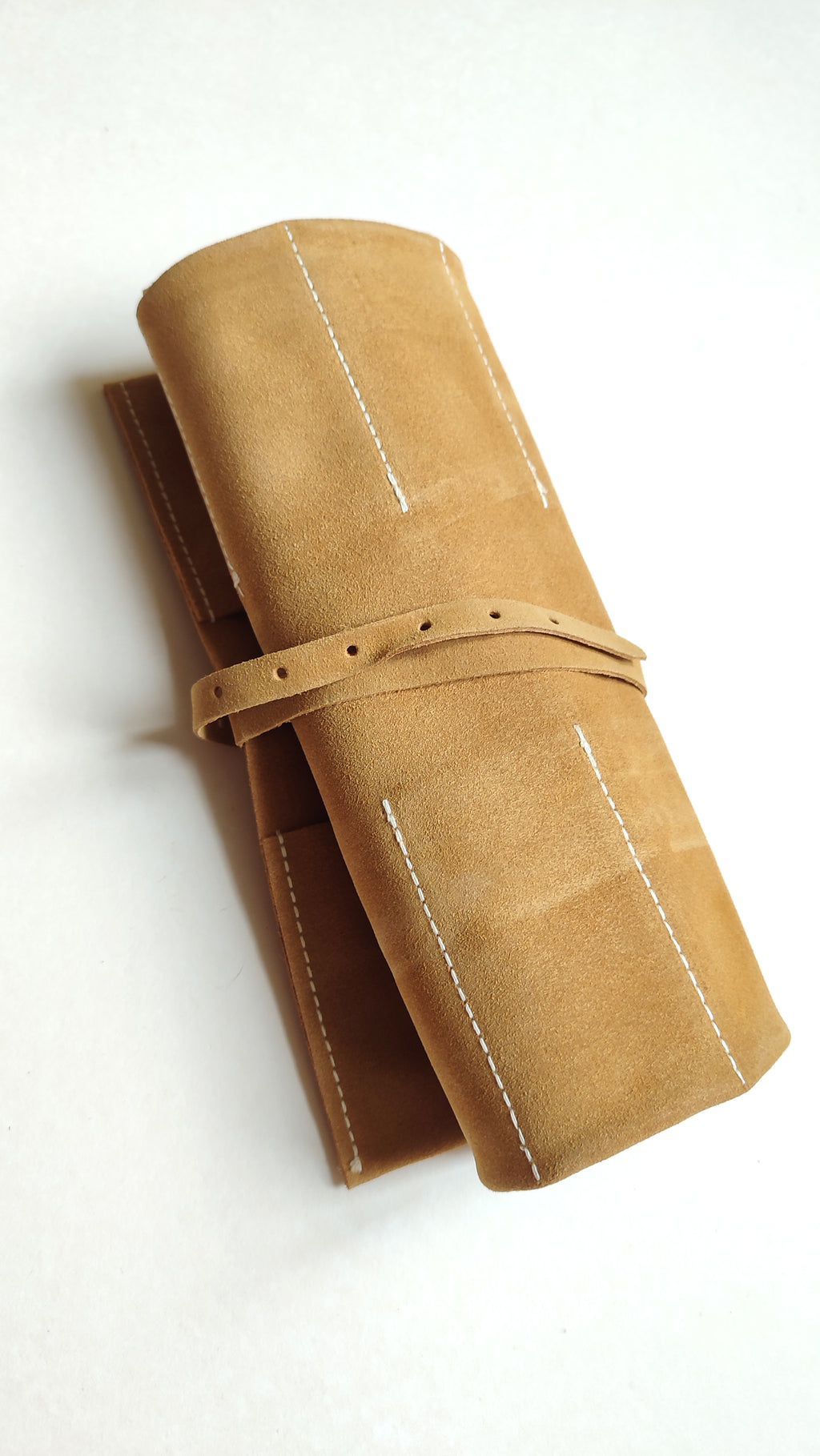 Trousse en cuir pour outils-ciseaux japonais 12pcs