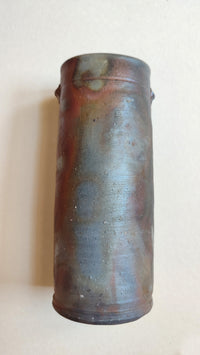 Rare vase japonais style "Bizen" 240mm "Toshoen Kimura"-circa 1970