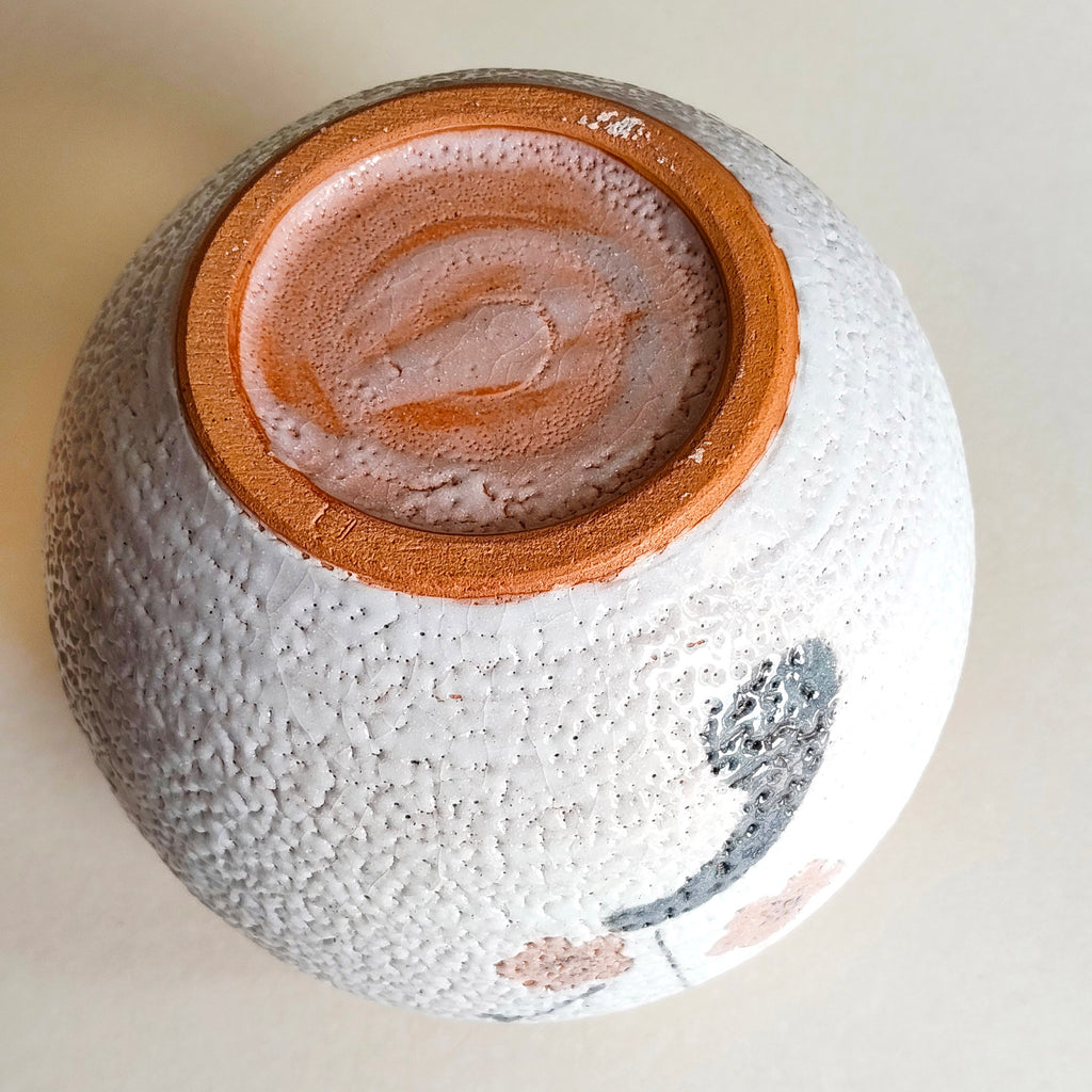 Vase japonais de style "Shino" 195mm "Kosaburo" circa 1970