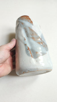 Duo vase et cendrier japonais fabriqué par "Mizuno Teruyama" 210mm